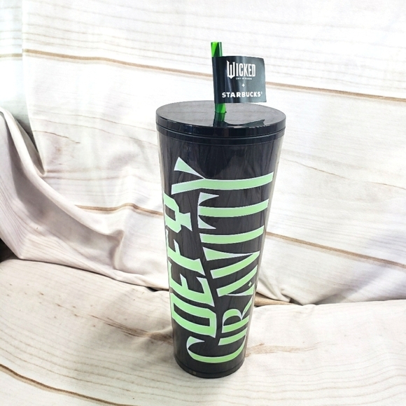Starbucks x Wicked Limited Edition Tumbler Defy Gravity Elphaba Glow In The Dark - Picture 1 of 10